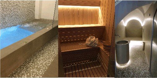mararà wellness Bagno turco, sauna, idromassaggio